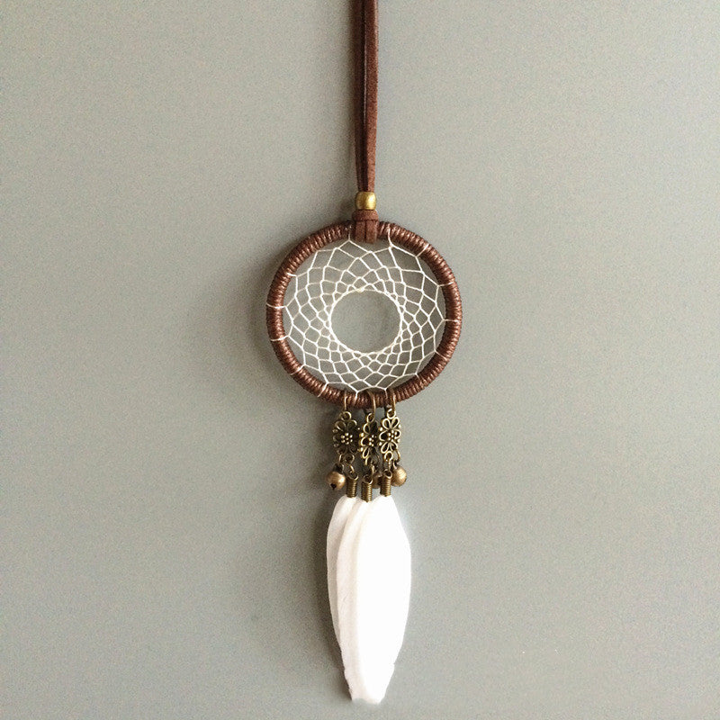 Creative Feather Car Pendant