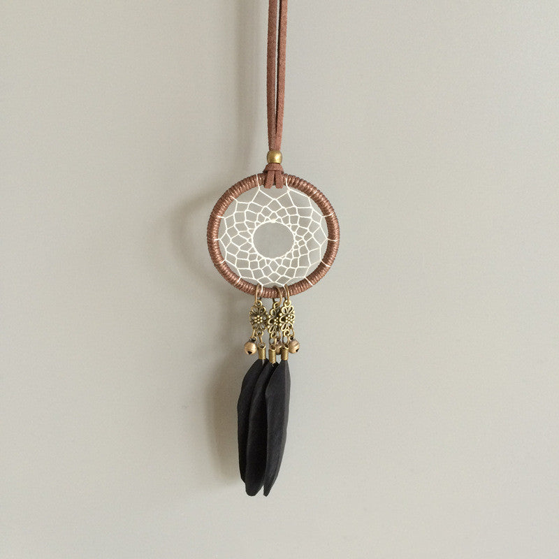 Creative Feather Car Pendant