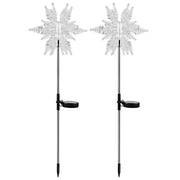 LED Solar Snowflake Light Outdoor Waterproof